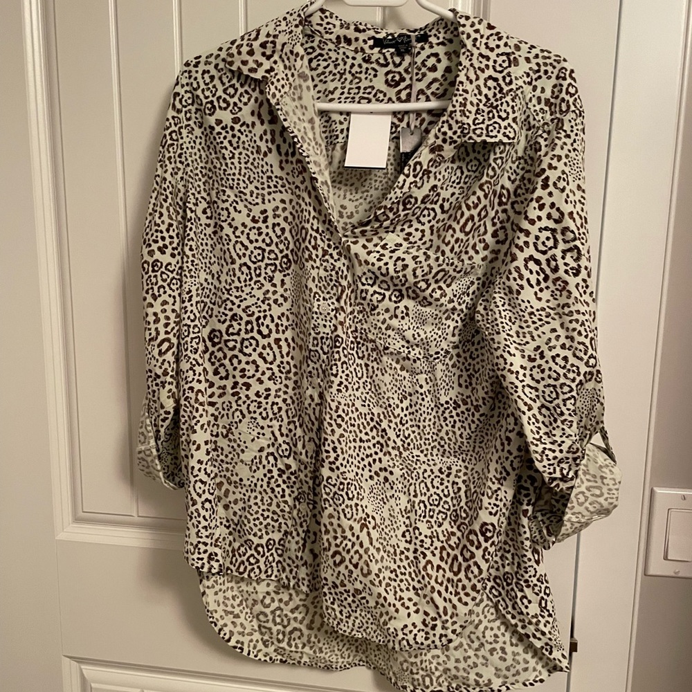 Cheetah print shirt